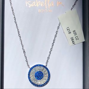 Isabella M Sterling Silver Necklace